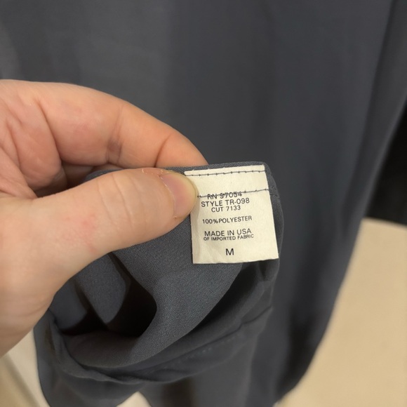 Revolve Charcoal Tunic with Dolman Sleeves - Picture 4 of 6